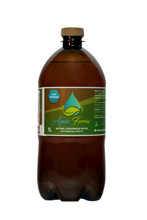 aqua ferra ferruginous bottle